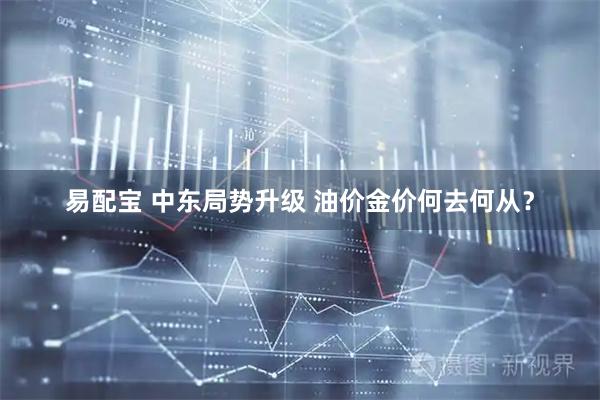 易配宝 中东局势升级 油价金价何去何从？