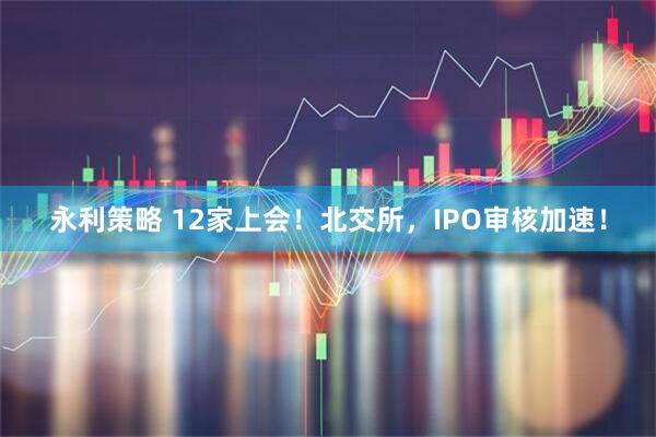 永利策略 12家上会！北交所，IPO审核加速！