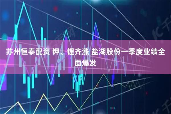 苏州恒泰配资 钾、锂齐涨 盐湖股份一季度业绩全面爆发