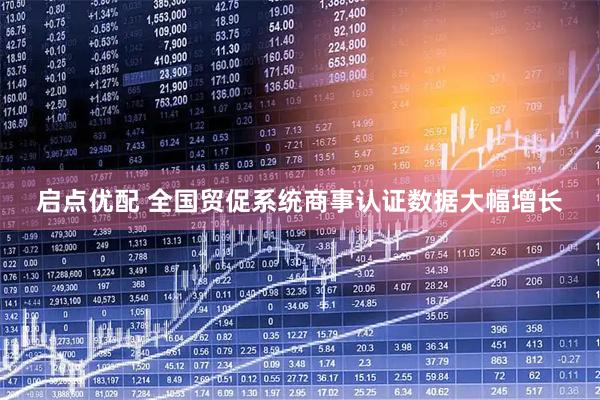 启点优配 全国贸促系统商事认证数据大幅增长