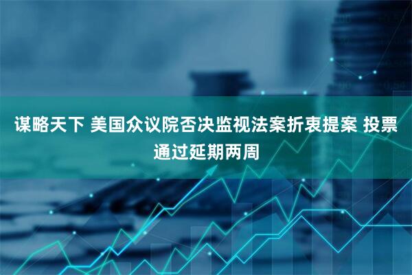 谋略天下 美国众议院否决监视法案折衷提案 投票通过延期两周